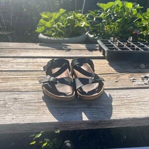 Black Birkenstocks